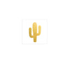 cactus palm springs temporary tattoo in metallic gold, flash tattoo, cactus gift idea, cactus desert party favor