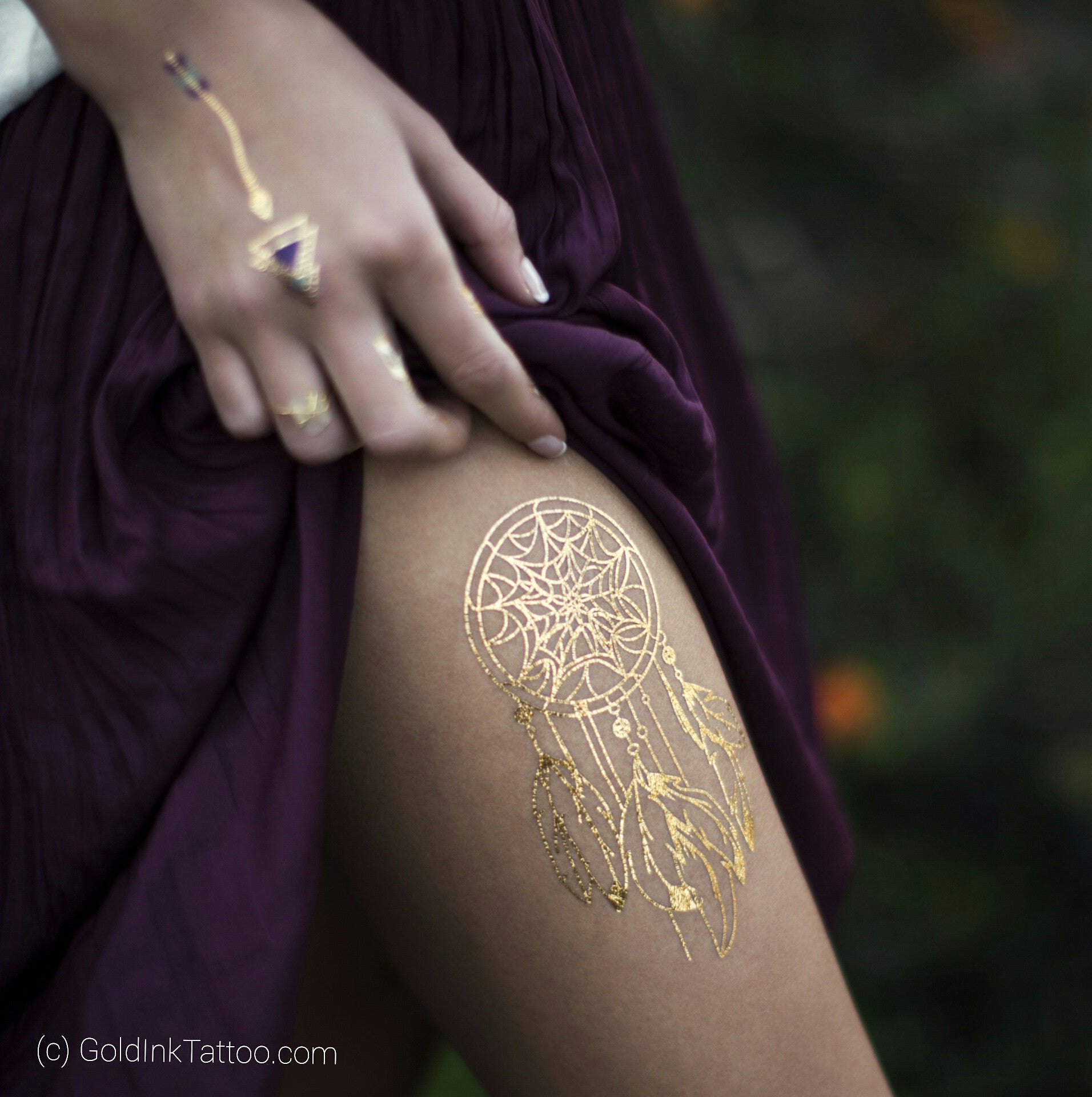 Golden Tattoo Ink A Real Deal or a False Claim  Saved Tattoo