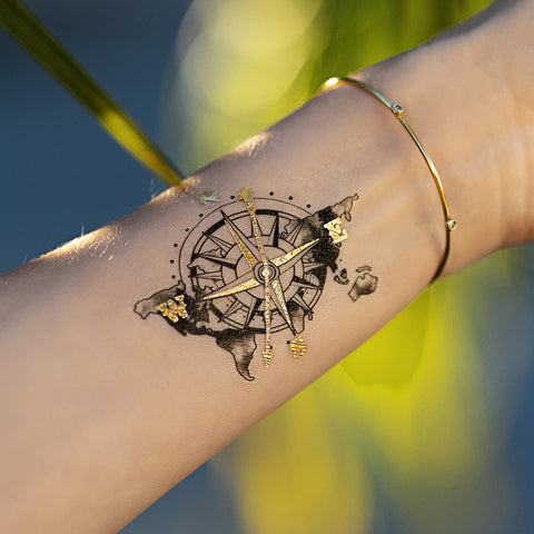 Premium Metallic Henna Tattoos - 75+ Mandala Boho Designs in Gold and Silver  - Temporary Fake Shimmer Jewelry Tattoo - Flowers, Elephants, Bracelets,  Wrist and Arm Bands (Jasmine Collection) : Amazon.in: Beauty